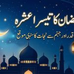 رمضان کا تیسرا عشرہ جہنم سے نجات اور شبِ قدر کا سنہری موقع